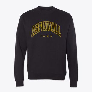 Aspinwall Iowa Inline Crewneck Sweatshirt