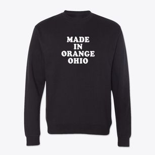 Orange Ohio Classic 70s Crewneck Sweatshirt