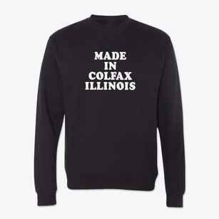 Colfax Illinois Classic 70s Crewneck Sweatshirt