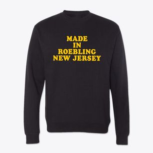 Roebling New Jersey Classic 70s Crewneck Sweatshirt