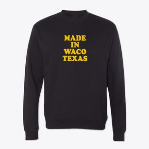 Waco Texas Classic 70s Crewneck Sweatshirt