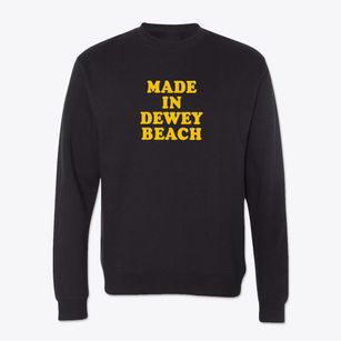 Dewey Beach Delaware Classic 70s Crewneck Sweatshirt