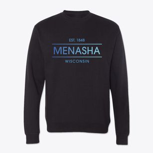 Menasha Wisconsin Horizon Crewneck Sweatshirt