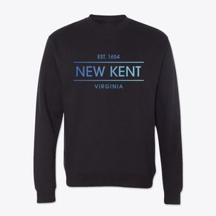 New Kent Virginia Horizon Crewneck Sweatshirt