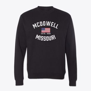 Mcdowell Missouri Patriot Crewneck Sweatshirt