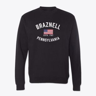 Braznell Pennsylvania Patriot Crewneck Sweatshirt