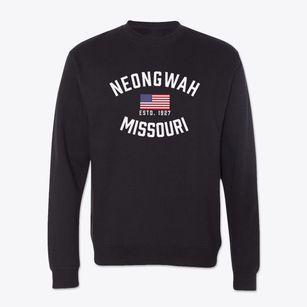 Neongwah Missouri Patriot Crewneck Sweatshirt