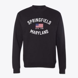 Springfield Maryland Patriot Crewneck Sweatshirt