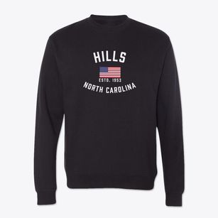 Hills North Carolina Patriot Crewneck Sweatshirt