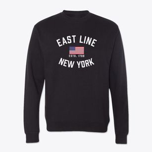 East Line New York Patriot Crewneck Sweatshirt