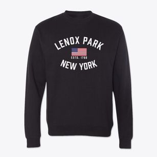 Lenox Park New York Patriot Crewneck Sweatshirt