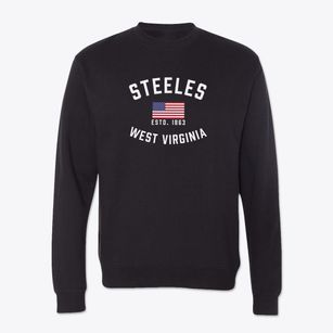 Steeles West Virginia Patriot Crewneck Sweatshirt