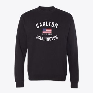 Carlton Washington Patriot Crewneck Sweatshirt
