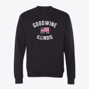 Goodwine Illinois Patriot Crewneck Sweatshirt