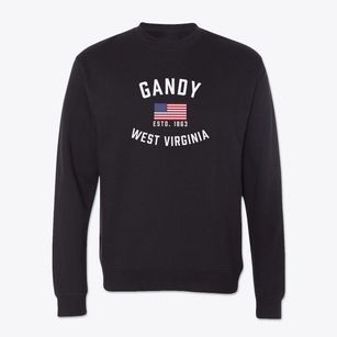 Gandy West Virginia Patriot Crewneck Sweatshirt