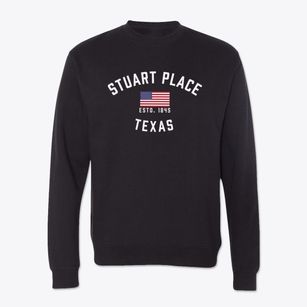 Stuart Place Texas Patriot Crewneck Sweatshirt