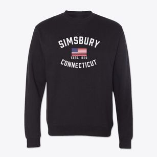Simsbury Connecticut Patriot Crewneck Sweatshirt