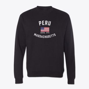 Peru Massachusetts Patriot Crewneck Sweatshirt
