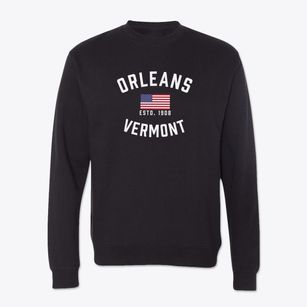 Orleans Vermont Patriot Crewneck Sweatshirt