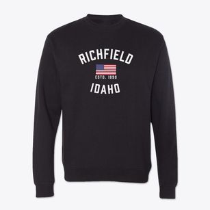 Richfield Idaho Patriot Crewneck Sweatshirt
