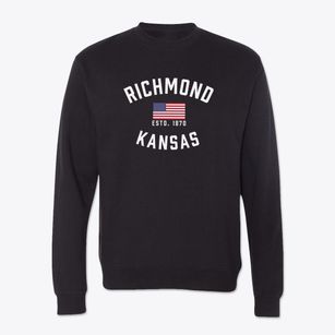 Richmond Kansas Patriot Crewneck Sweatshirt