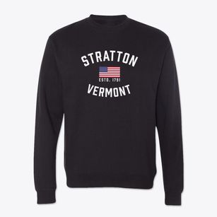 Stratton Vermont Patriot Crewneck Sweatshirt