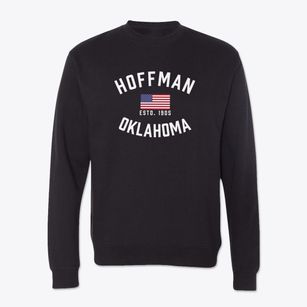 Hoffman Oklahoma Patriot Crewneck Sweatshirt