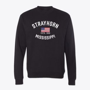 Strayhorn Mississippi Patriot Crewneck Sweatshirt