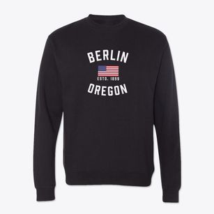Berlin Oregon Patriot Crewneck Sweatshirt