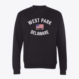 West Park Delaware Patriot Crewneck Sweatshirt