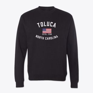 Toluca North Carolina Patriot Crewneck Sweatshirt