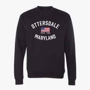 Ottersdale Maryland Patriot Crewneck Sweatshirt