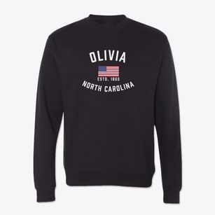 Olivia North Carolina Patriot Crewneck Sweatshirt