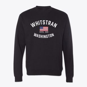 Whitstran Washington Patriot Crewneck Sweatshirt