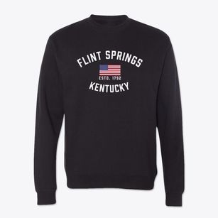 Flint Springs Kentucky Patriot Crewneck Sweatshirt