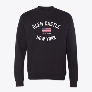 Glen Castle New York Patriot Crewneck Sweatshirt