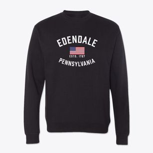 Edendale Pennsylvania Patriot Crewneck Sweatshirt