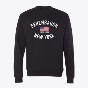 Ferenbaugh New York Patriot Crewneck Sweatshirt