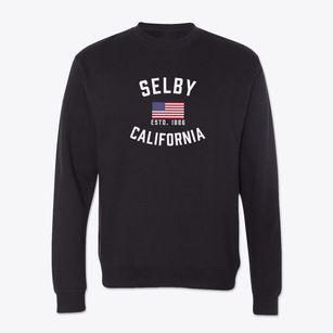 Selby California Patriot Crewneck Sweatshirt