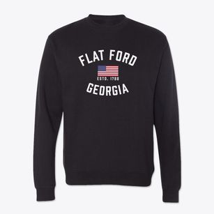 Flat Ford Georgia Patriot Crewneck Sweatshirt
