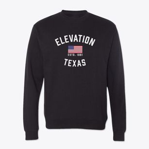 Elevation Texas Patriot Crewneck Sweatshirt