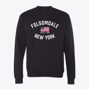 Folsomdale New York Patriot Crewneck Sweatshirt