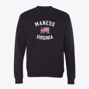 Maness Virginia Patriot Crewneck Sweatshirt