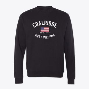 Coalridge West Virginia Patriot Crewneck Sweatshirt