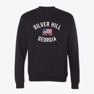 Silver Hill Georgia Patriot Crewneck Sweatshirt