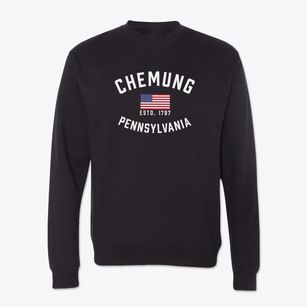 Chemung Pennsylvania Patriot Crewneck Sweatshirt