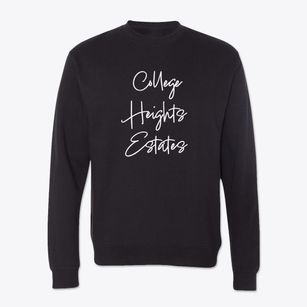 College Heights Estates Maryland Freestyle Crewneck Sweatshirt
