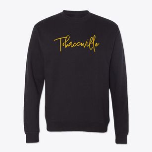 Tobaccoville North Carolina Freestyle Crewneck Sweatshirt