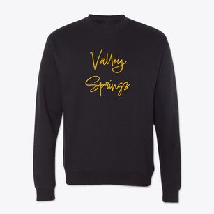 Valley Springs South Dakota Freestyle Crewneck Sweatshirt