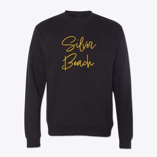 Silver Beach New York Freestyle Crewneck Sweatshirt